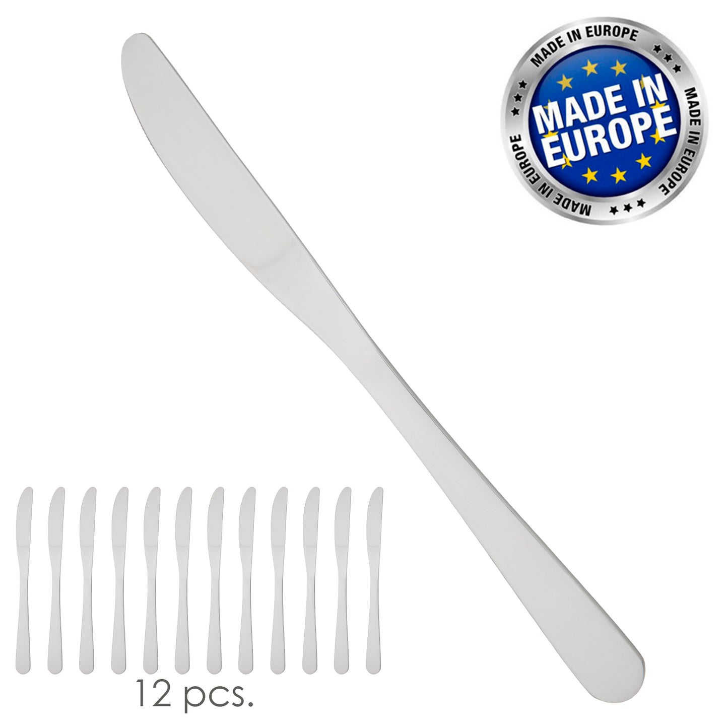 Cuchillo Mesa Murano 211 mm.Caja 12 unidades