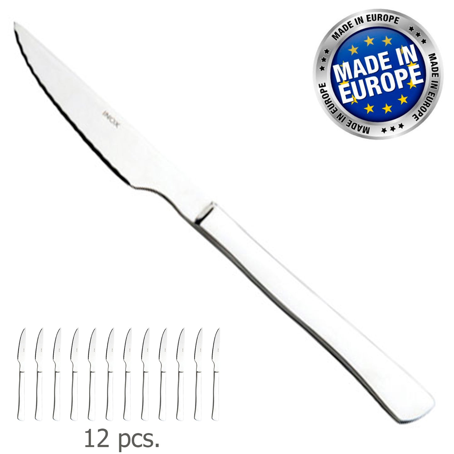Faca para Bife Pampero 222 mm Caixa 12 unid.