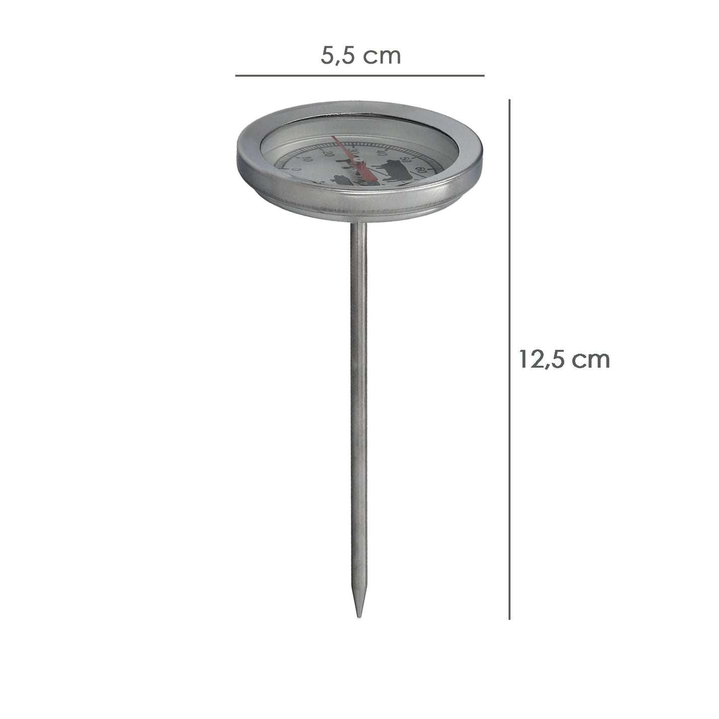 Termometro Oryx Cocina Para Carne Con Sonda.