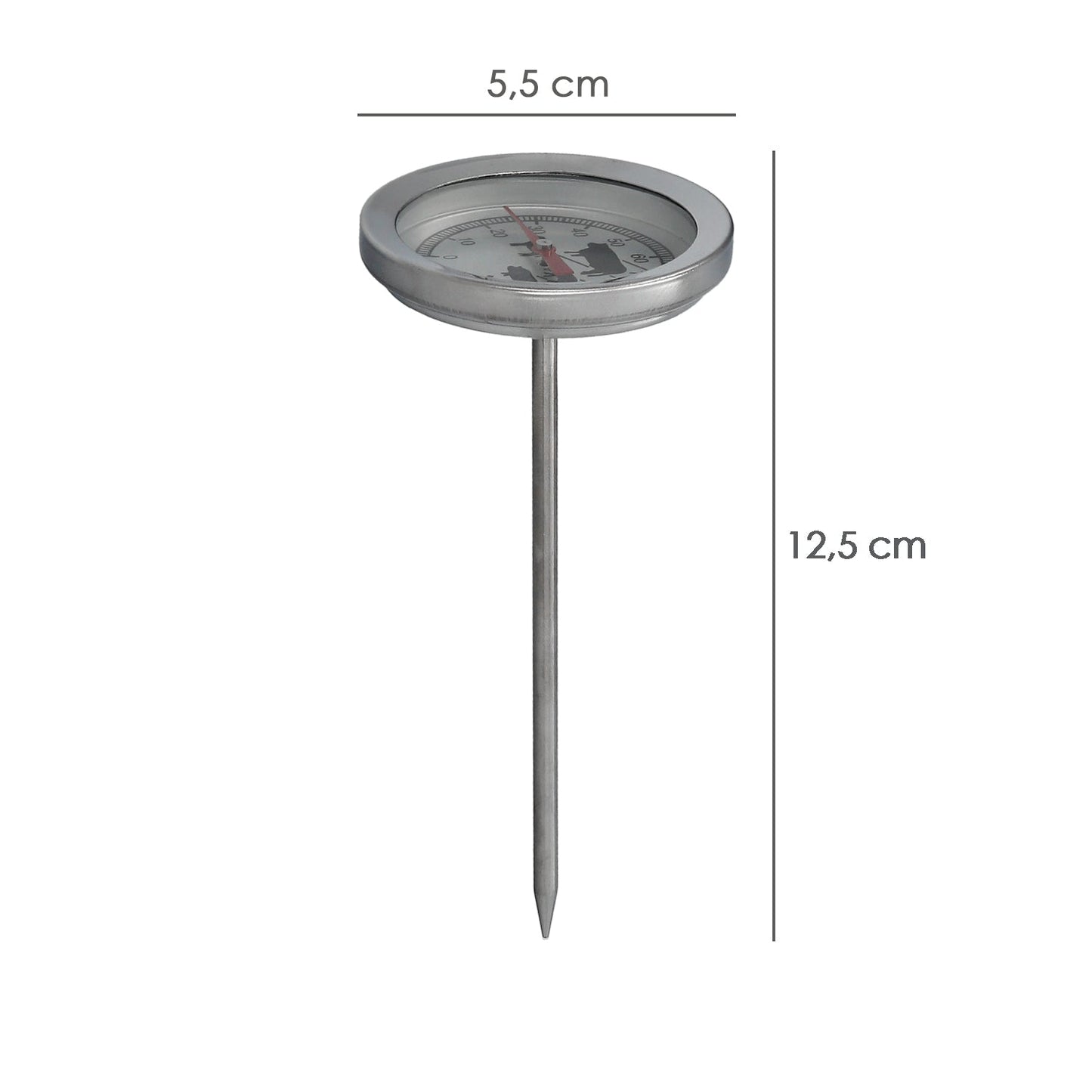 Termometro Oryx Cocina Para Carne Con Sonda.