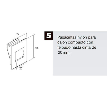 Persiana Compacta Rolo Metal Fita Até 20 mm.
