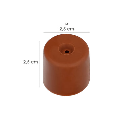 Tope Puerta Wolfpack Atornillar Marron