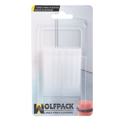 Cuñas para Puerta Transparentes (Blister 2 unidades)