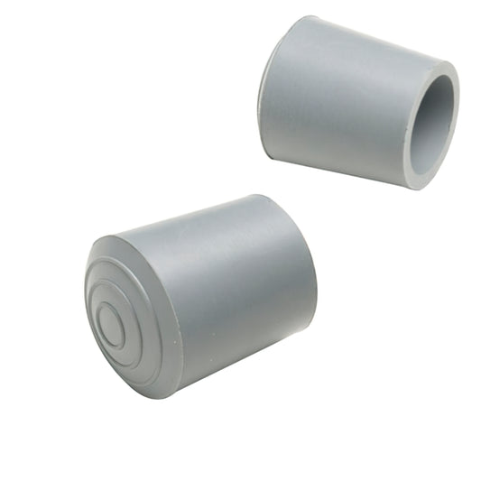 Bloco de borracha para andador 25 mm. Bolsa Cinza 100 Unidades