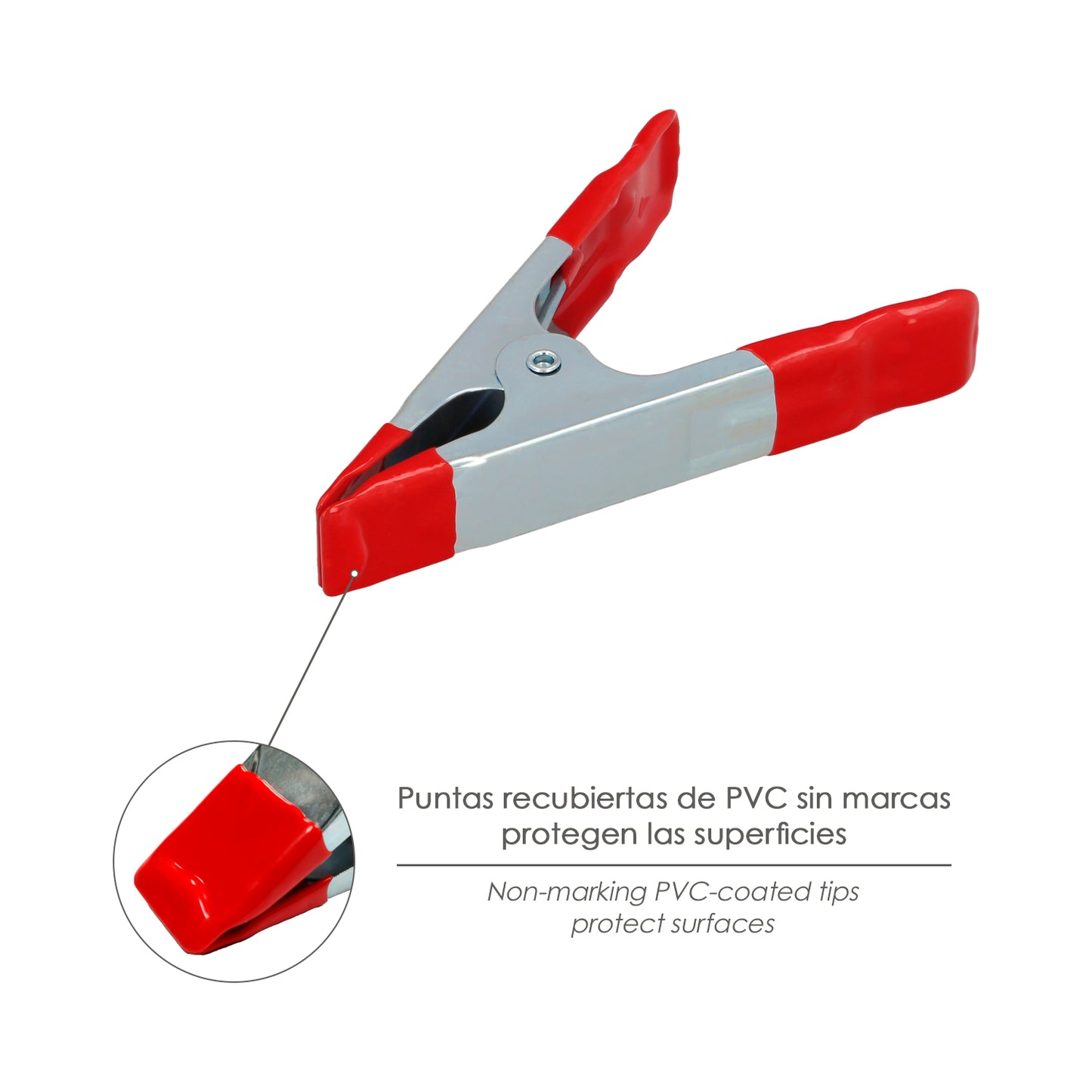 Pinza Sujecion de Acero 100mm