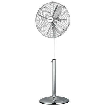 Ventilador Pie Ø 44,5 cm. Altura 130 cm. 60 watt. Ventilador oscilante. Ventilador Pie silencioso. Circulador de aire.