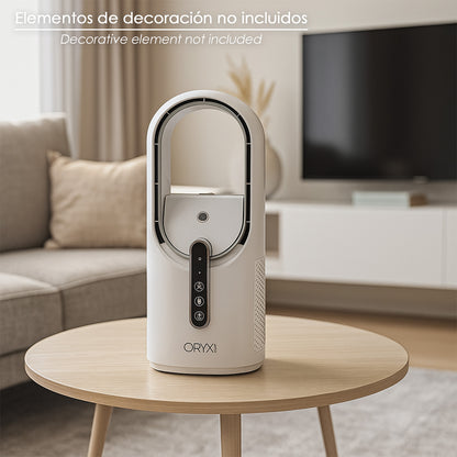 Ventilador Sobremesa Bateria Sin Aspas