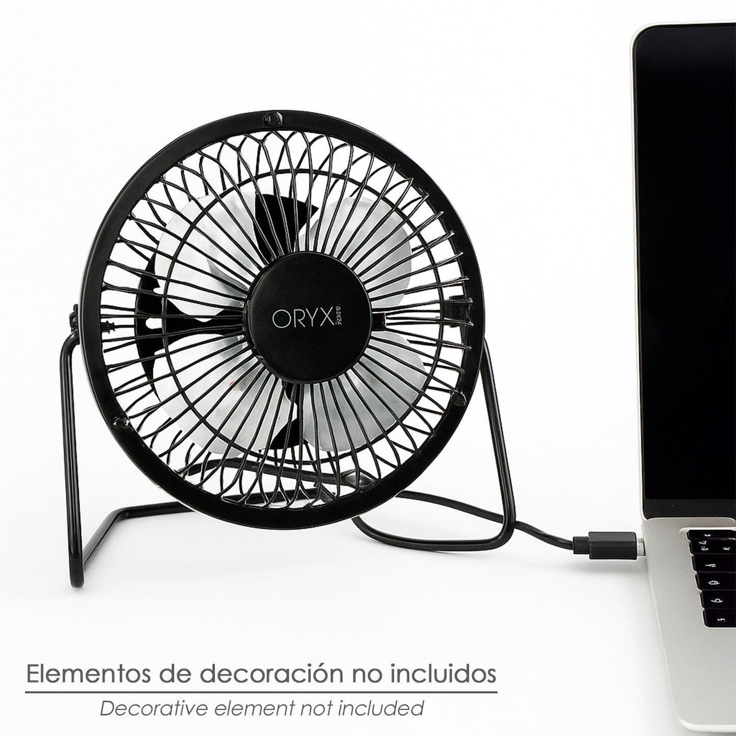 Ventilador Sobremesa 10 cm. 2,5 Watt USB.