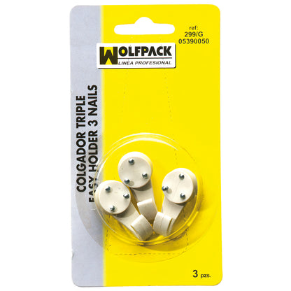 Gancho grande para pendurar quadros (Blister 3 unidades) Prego