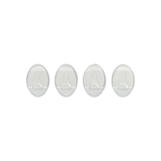 Adesivo para cabide de órix transparente pequeno (bolha 4 unidades)
