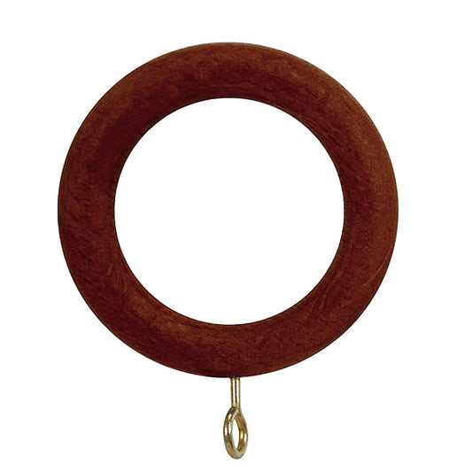 Anel Madeira Lisa Com 40x60 mm. Noz
