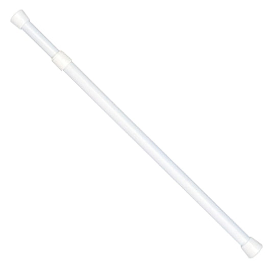 Suporte de cortina extensível automático 8/46-80 branco (2 peças)