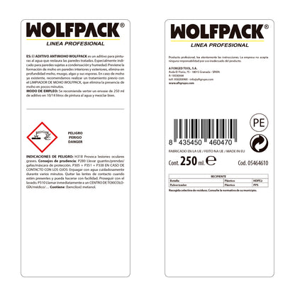 Antimoho Pared Aditivo Para Pintura 250 ml