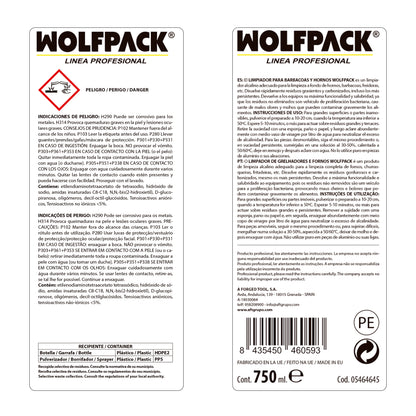 Limpiador Para Barbacoas y Hornos 750 Ml. Desengrasante Limpia Parrillas, Hornos, Barbacoas, Microondas.