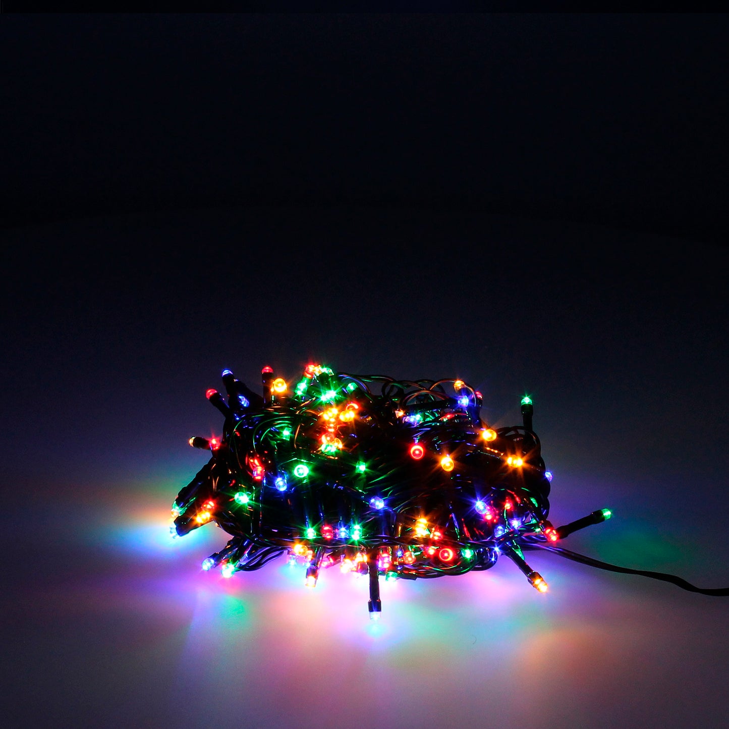 Guirnalda Luces Navidad 500 Leds Multicolor. Luz navidad interiores y exteriores IP44