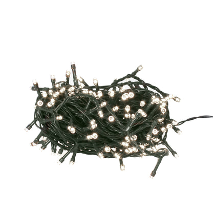 Luzes de natal de 500 leds cor branca fria luz de natal interna e externa IP44