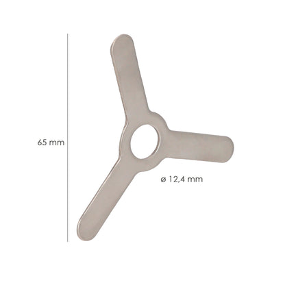 Peça de reposição para recheio com máquina picadora de carne Oryx nº 22