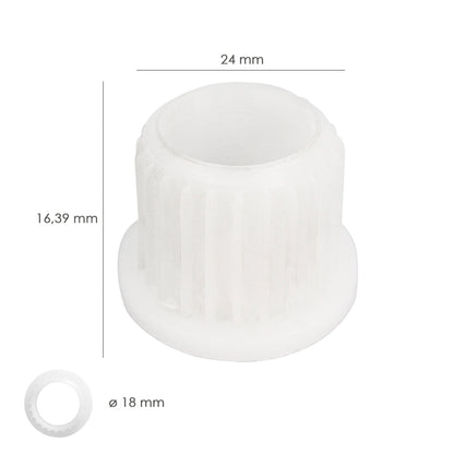 Casquillo de Recambio Para Espiral Maquina Picar Carne Oryx Nº 8