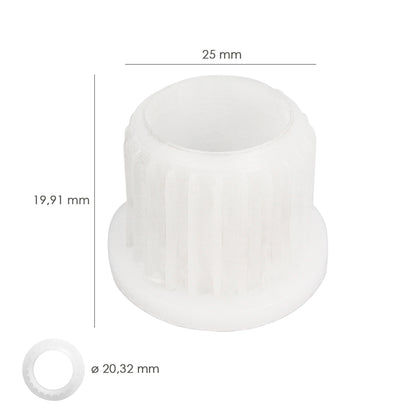 Bucha de substituição para máquina picadora de carne Oryx espiral nº 10 e 12