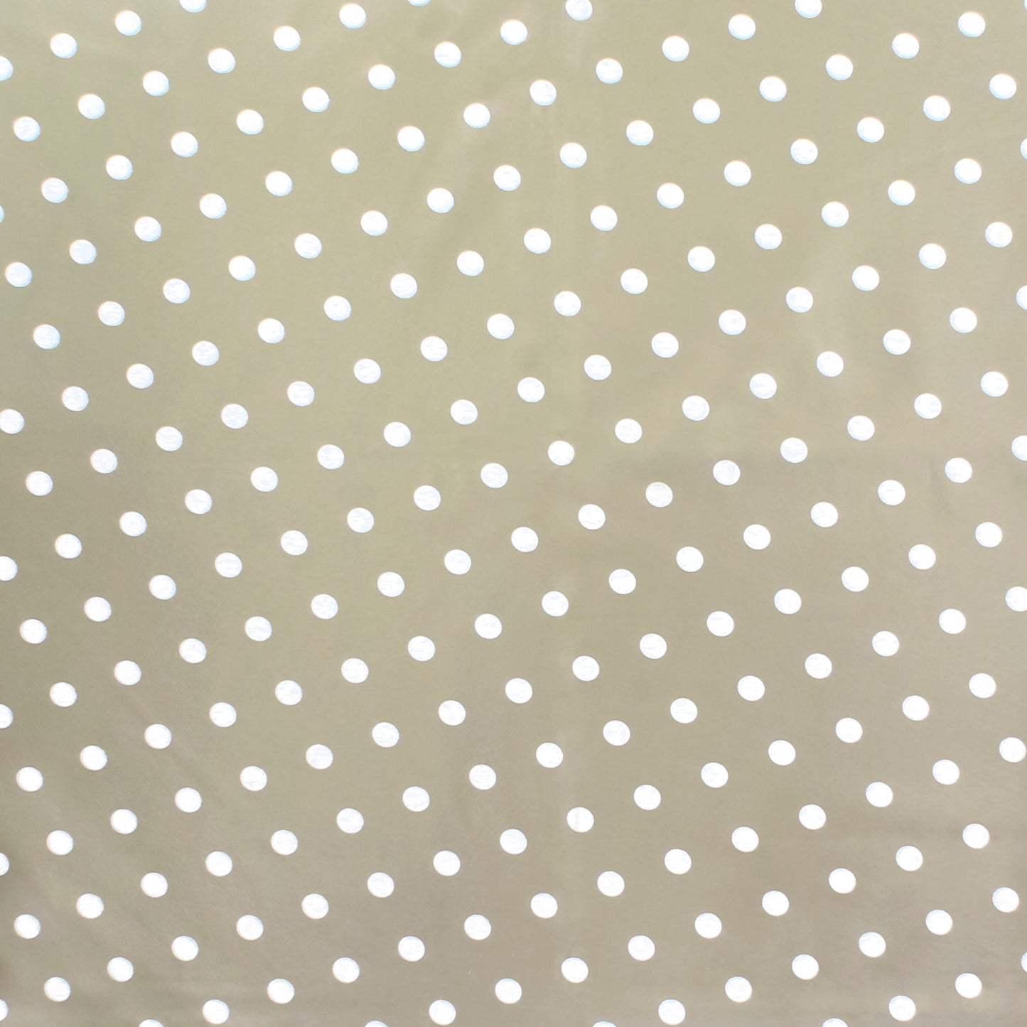 Mantel Hule Rectangular Topos Beige Impermeable Antimanchas PVC 140x250 cm.  Recortable Uso Interior y Exterior