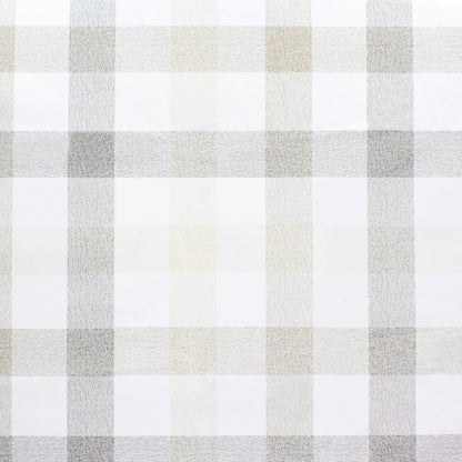 Oleado Retangular Toalha de Mesa Bege Quadrada Impermeável PVC Antimanchas 140x250 cm. Uso interno e externo recortado