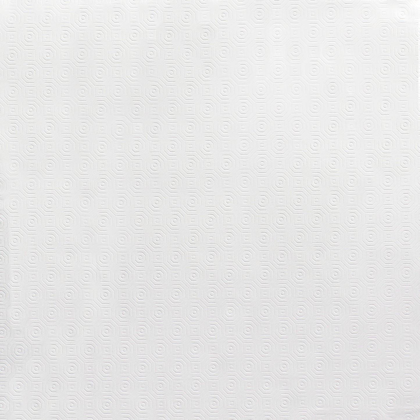 Mantel Hule Muleton Redondo Blanco Impermeable Antimanchas PVC Ø 140 cm. Uso Interior y Exterior