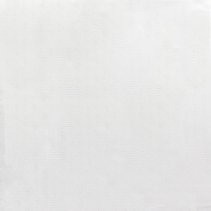 Mantel Hule Muleton Rectangular Blanco Impermeable Antimanchas PVC 140x250 cm.  Recortable Uso Interior y Exterior