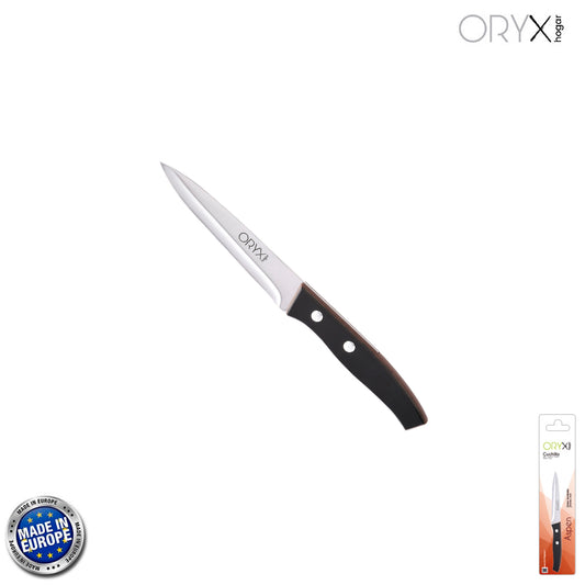Faca Cozinha Aspen Lâmina Aço Inox 12 cm. Preto