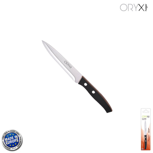 Faca para Legumes Aspen Lâmina em Aço Inox 15 cm. Preto