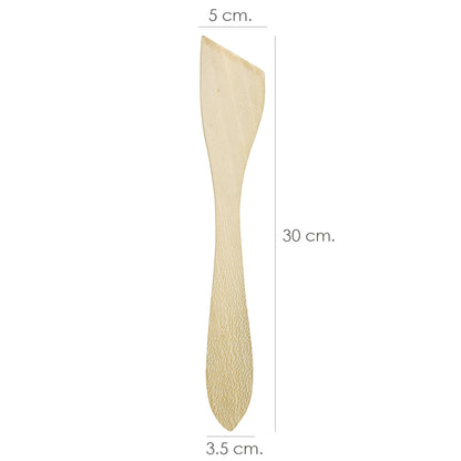 Espatula Sarten Cocina Madera Oryx 30 cm.