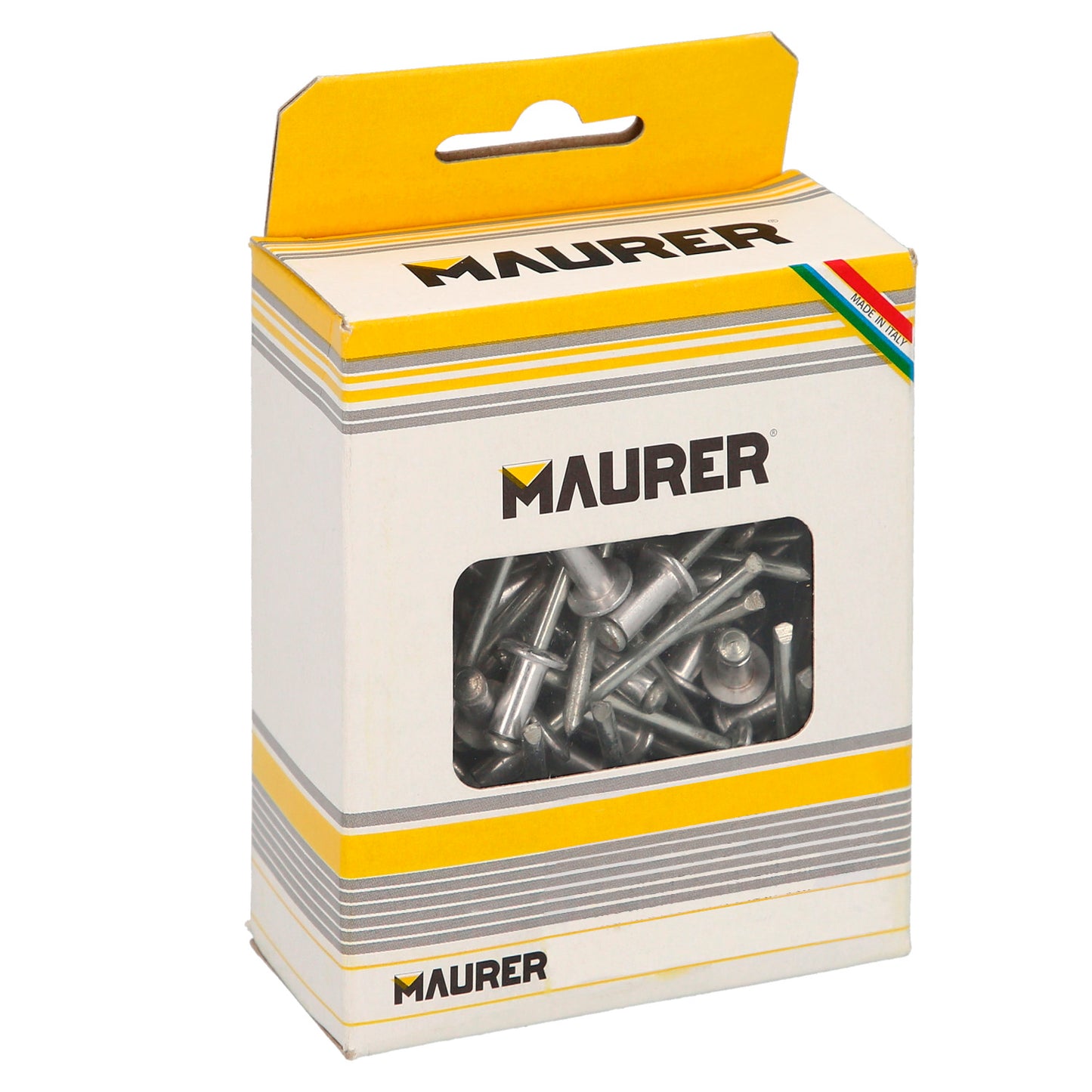 Rebites Maurer 3,40x 7 mm. (75 peças)