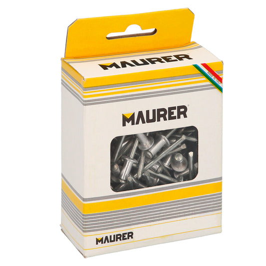 Rebites Maurer 3,40x 9 mm. (75 peças)