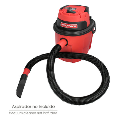 Repuesto Tubo y Boquillas Para Aspirador Soplador Plástico Agua Y Polvo 10 Litros / 1000 Watt. (Codigo 07010400)