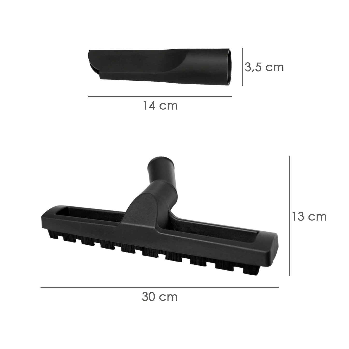 Tubo y Boquillas Para Aspirador Inoxidable 07010450