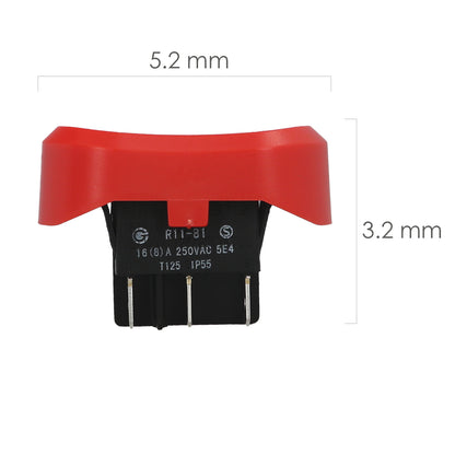 Interruptor Para Aspirador Inoxidable 07010450