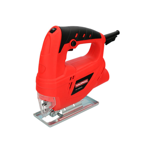 Serra alternativa 400 Watt. Serra vertical, profundidade de corte 55 mm. Madeira. inclinável