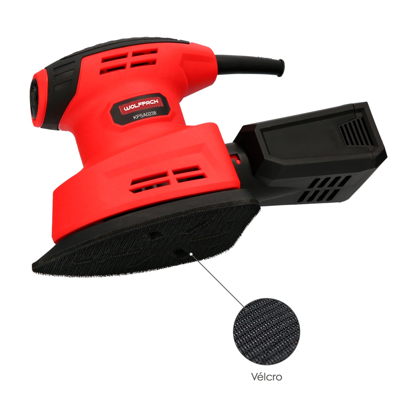Lijadora Wolfpack Delta 220 Watt. Lijadora Mouse Multifunción. Decapado, Lijado, Eliminar Oxido, etc.