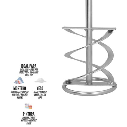 Mezclador Cola Recambio M14 140x600 mm.