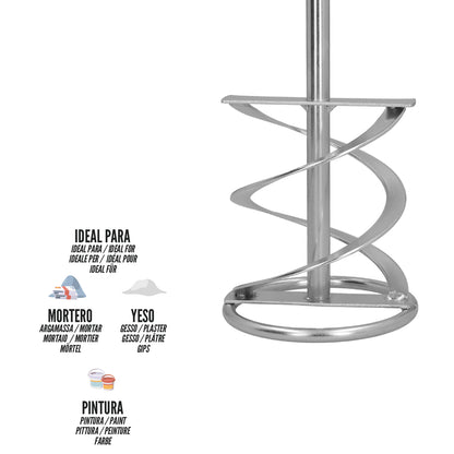 Mezclador Cola Recambio M14 140x600 mm.