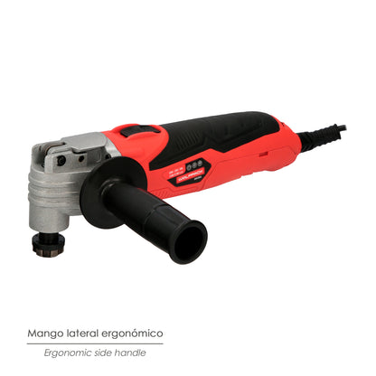 Ferramenta multifuncional oscilante de 300 Watts. Com acessórios Variador de velocidade de 23.000 RPM, troca rápida de lâmina, corte, lixamento