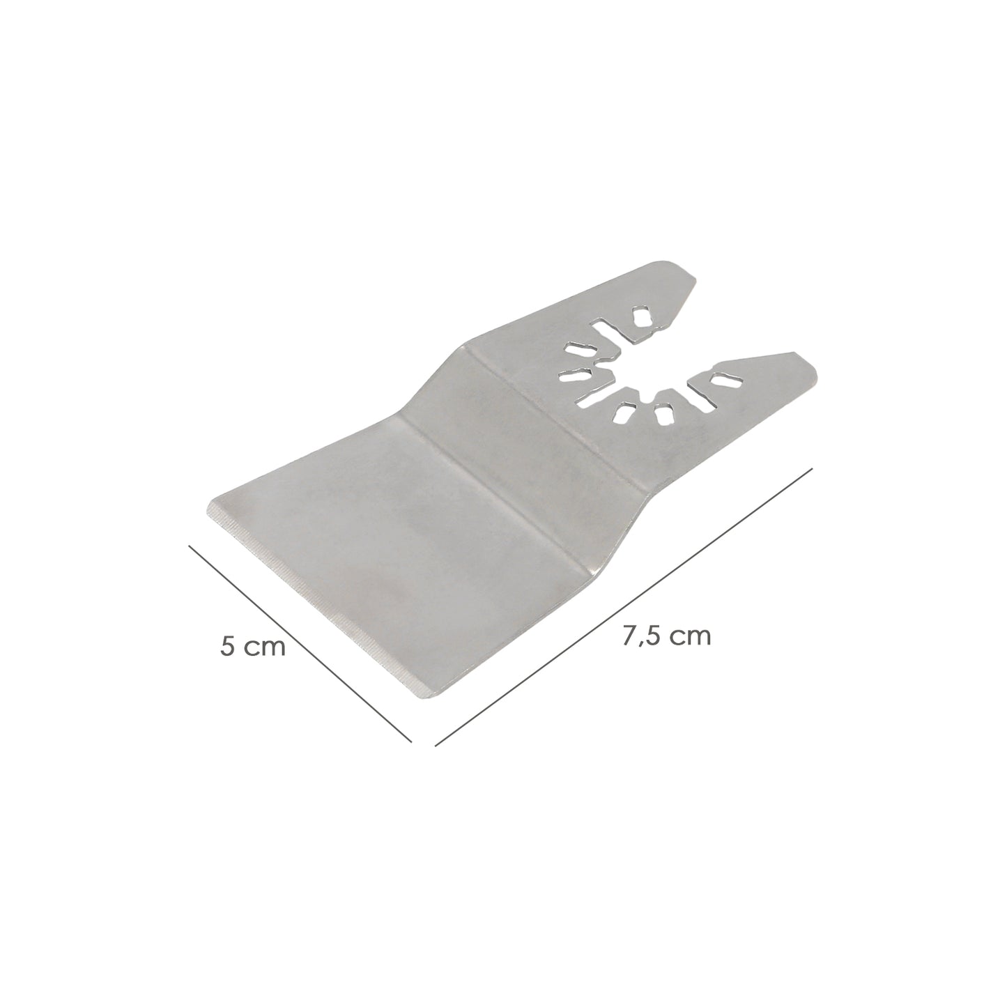 Raspador curvo para ferramenta multifuncional