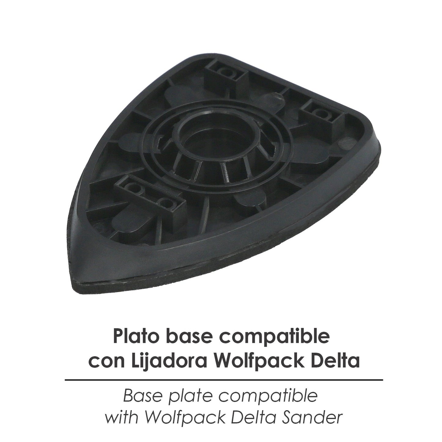 Plato Recambio Lijadora Delta