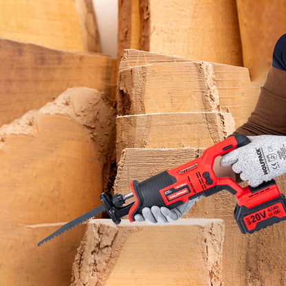 Hoja Para Sierra Sable Madera 152 mm. 6 TPI. 5 piezas. Especial para madera.