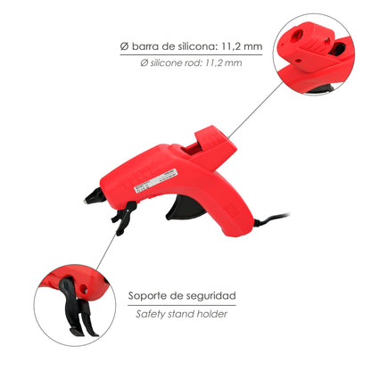 Pistola termocolante Wolfpack-IDE 80 w. / 11,5mm Profissional