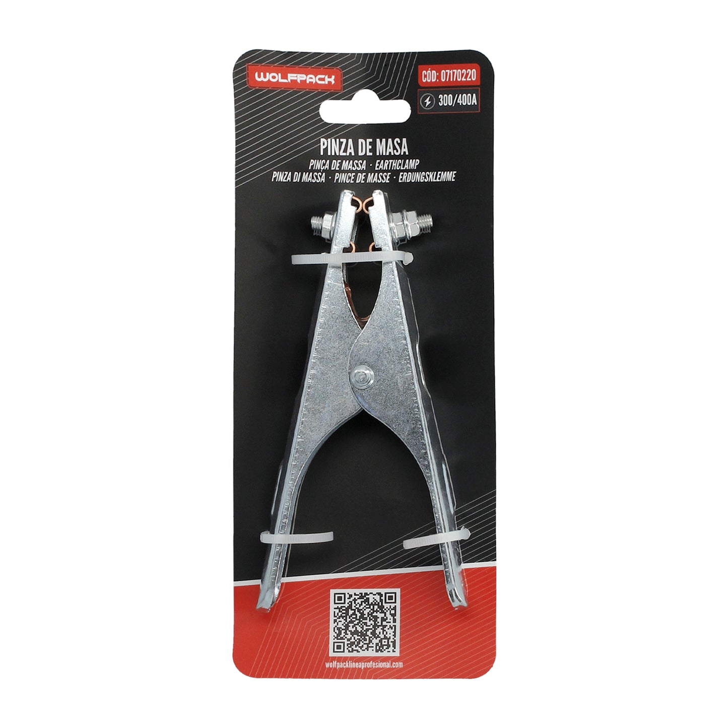 Pinza De Masa 300/400 Amperios