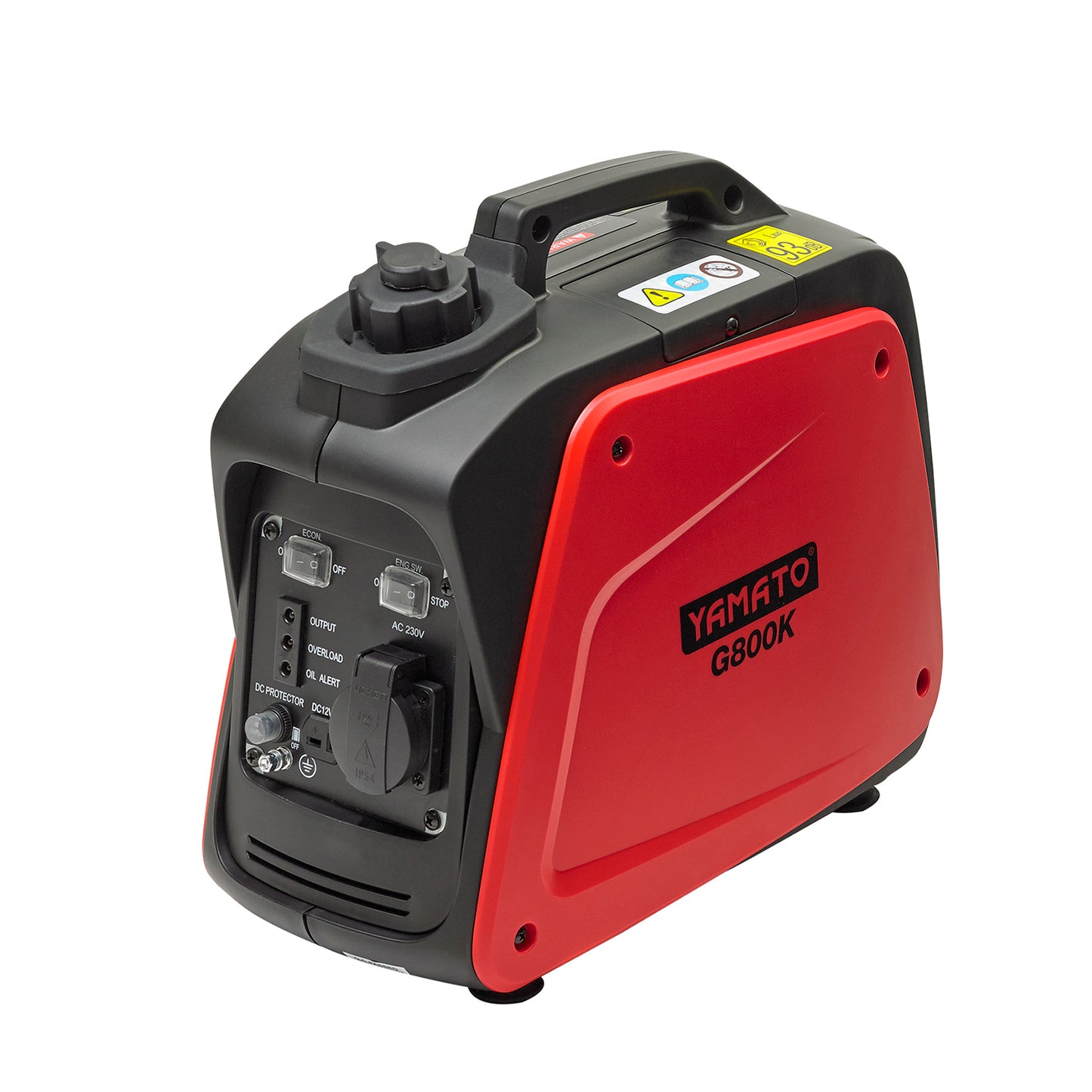 Gerador Inversor a Gasolina Silencioso Motor de 0,8 Kw 4 Tempos. Motor OHV de 4 tempos. Central Elétrica Gerador Eletricidade