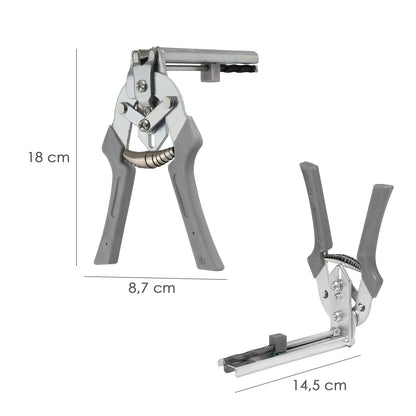 Alicates Para  Mallas / Enrejados / Cercas con Cargador de 50 Grapas