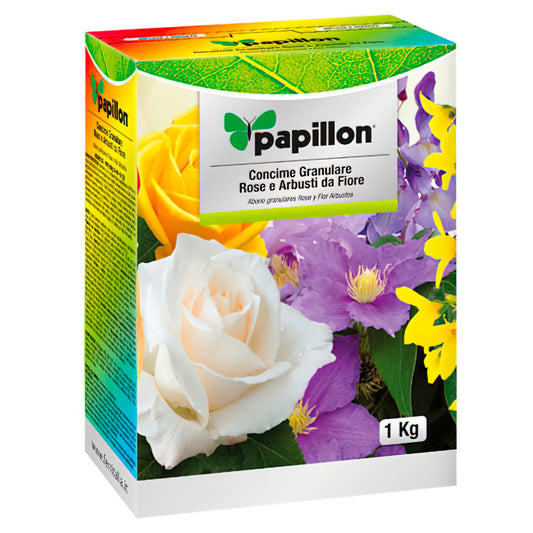 Fertilizante em Grãos Papillon Rosas e Flores 1 Kg