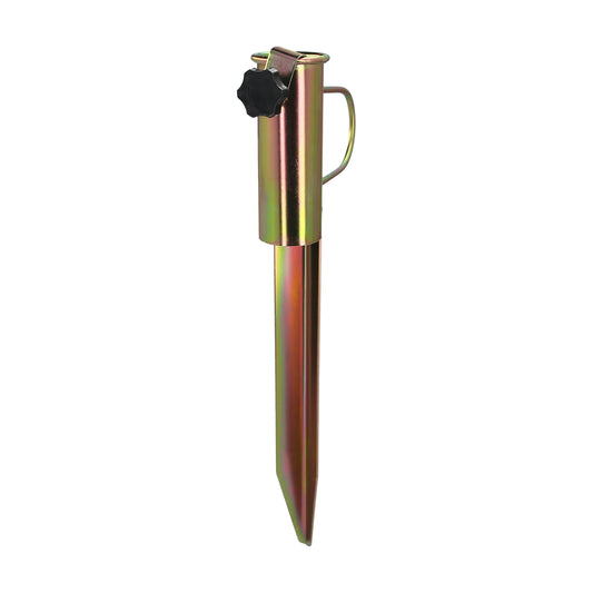 Pincho Acero Sombrilla Playa 45,5 cm.