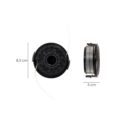 Cabezal Nylon Repuesto Recortabordes 550 Watt. (Codigo 08055210)